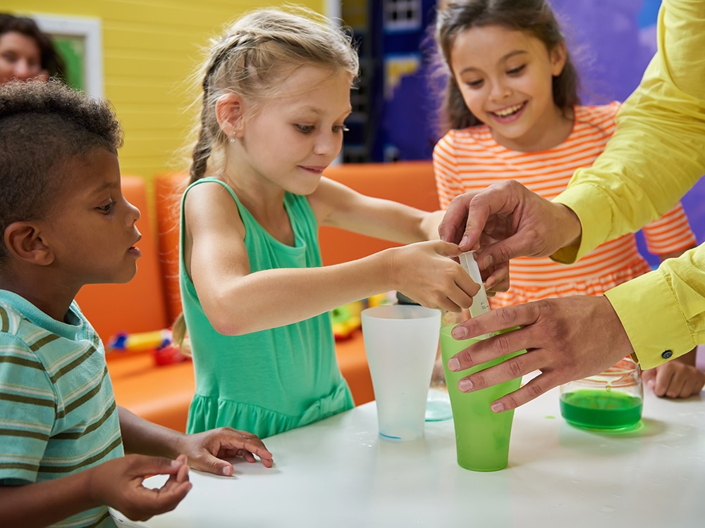 Student science experiment